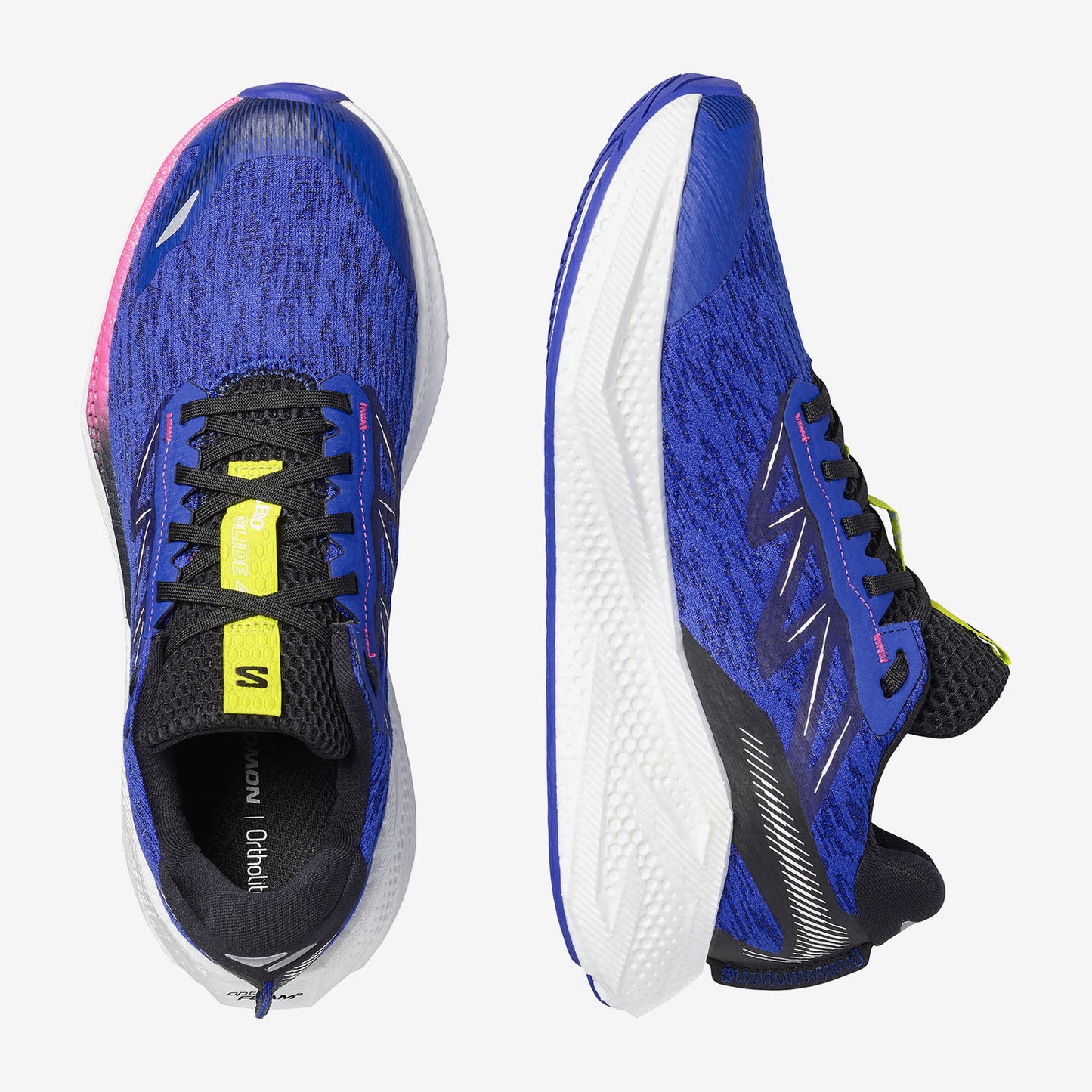 Salomon Ανδρικά Παπούτσια για Τρέξιμο Δρόμου - AERO GLIDE 4 - 491474 BLUING WHITE BLACK