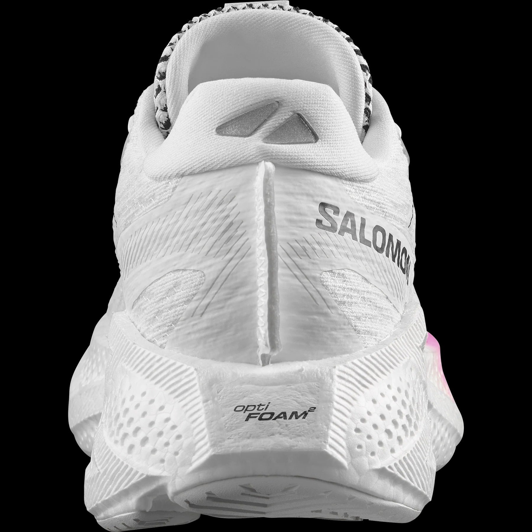 Salomon Γυναικεία Παπούτσια Τρεξίματος Δρόμου - AERO GLIDE 4 - 491513 WHITE BLACK