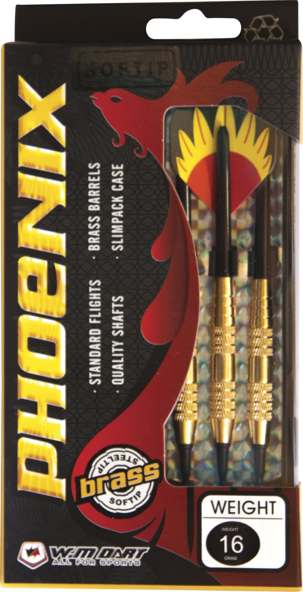 Winmax - Βελάκια με μαλακή μύτη, 16gr - 49154