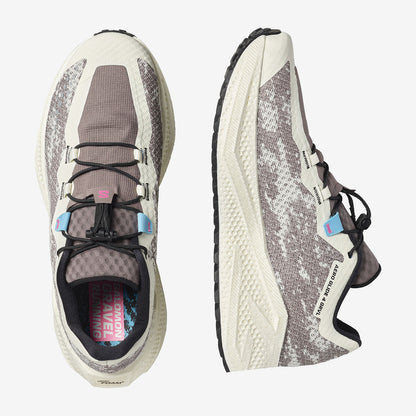 Salomon Ανδρικά Παπούτσια για Τρέξιμο Δρόμου - AERO GLIDE 4 GRVL - 491749 VANILA BLACK IRON