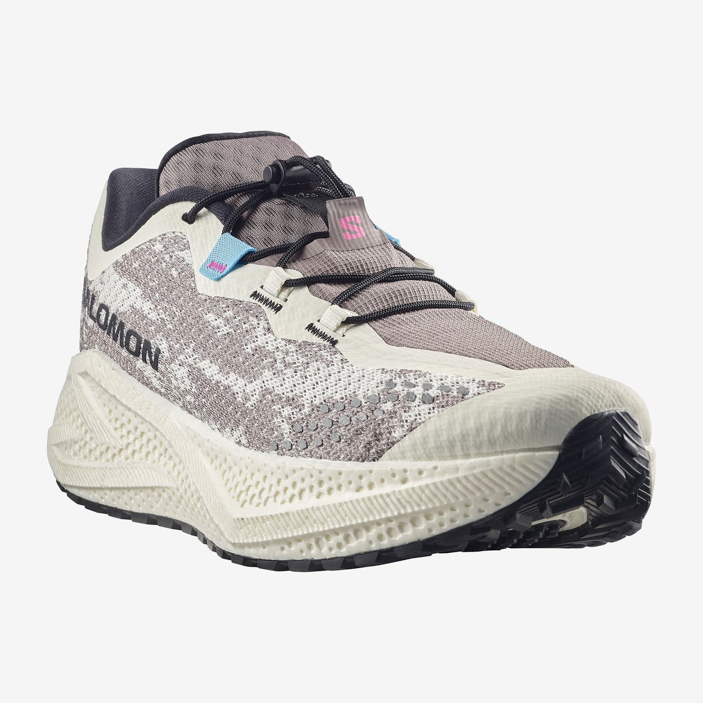 Salomon Ανδρικά Παπούτσια για Τρέξιμο Δρόμου - AERO GLIDE 4 GRVL - 491749 VANILA BLACK IRON