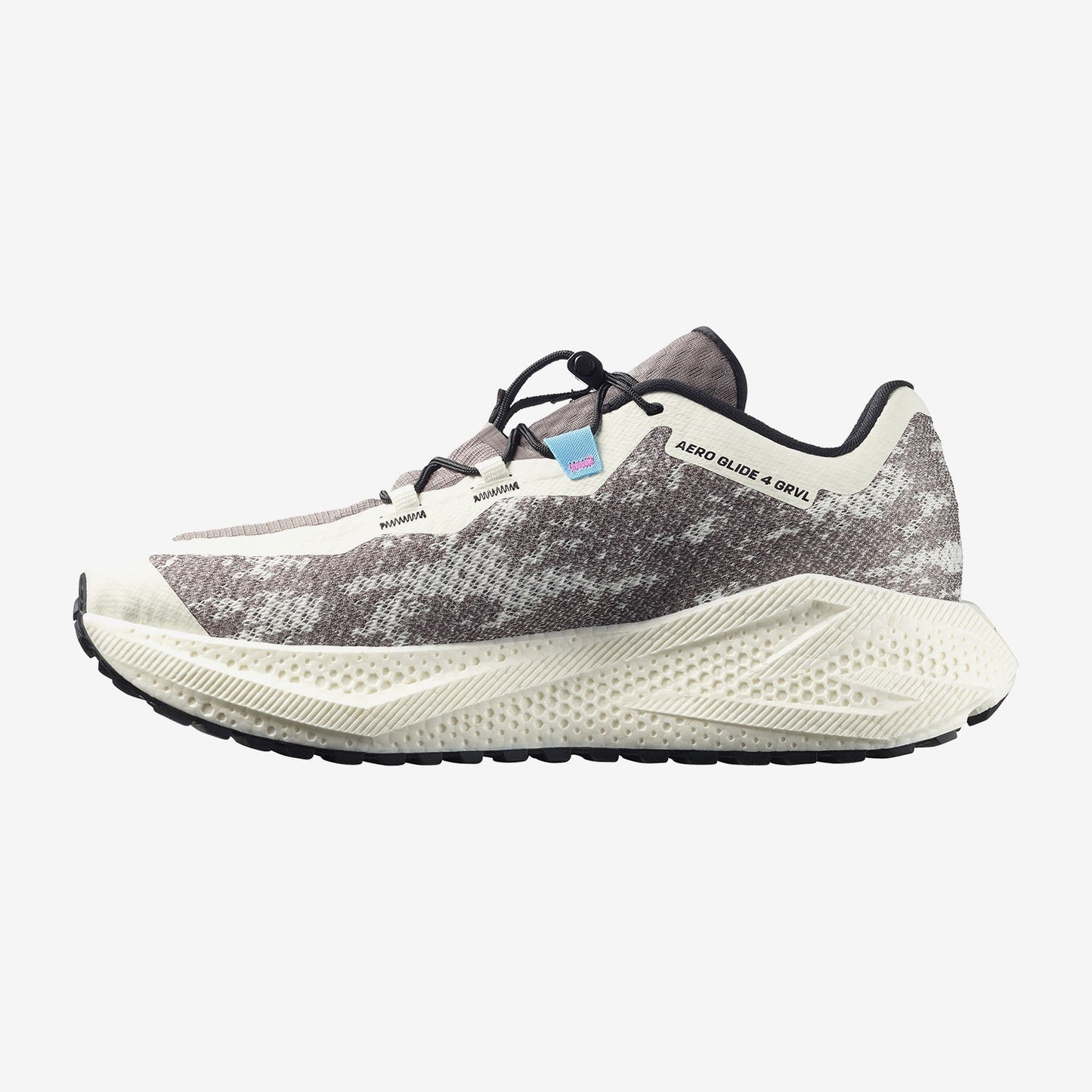 Salomon Ανδρικά Παπούτσια για Τρέξιμο Δρόμου - AERO GLIDE 4 GRVL - 491749 VANILA BLACK IRON