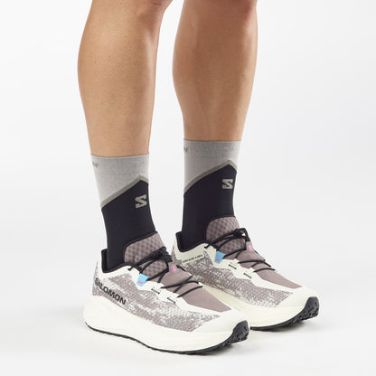 Salomon Ανδρικά Παπούτσια για Τρέξιμο Δρόμου - AERO GLIDE 4 GRVL - 491749 VANILA BLACK IRON