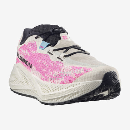 Salomon Γυναικεία Παπούτσια Τρεξίματος Δρόμου - AERO GLIDE 4 GRVL - 491754 VANILLA ICE KNOCKOUT PINK