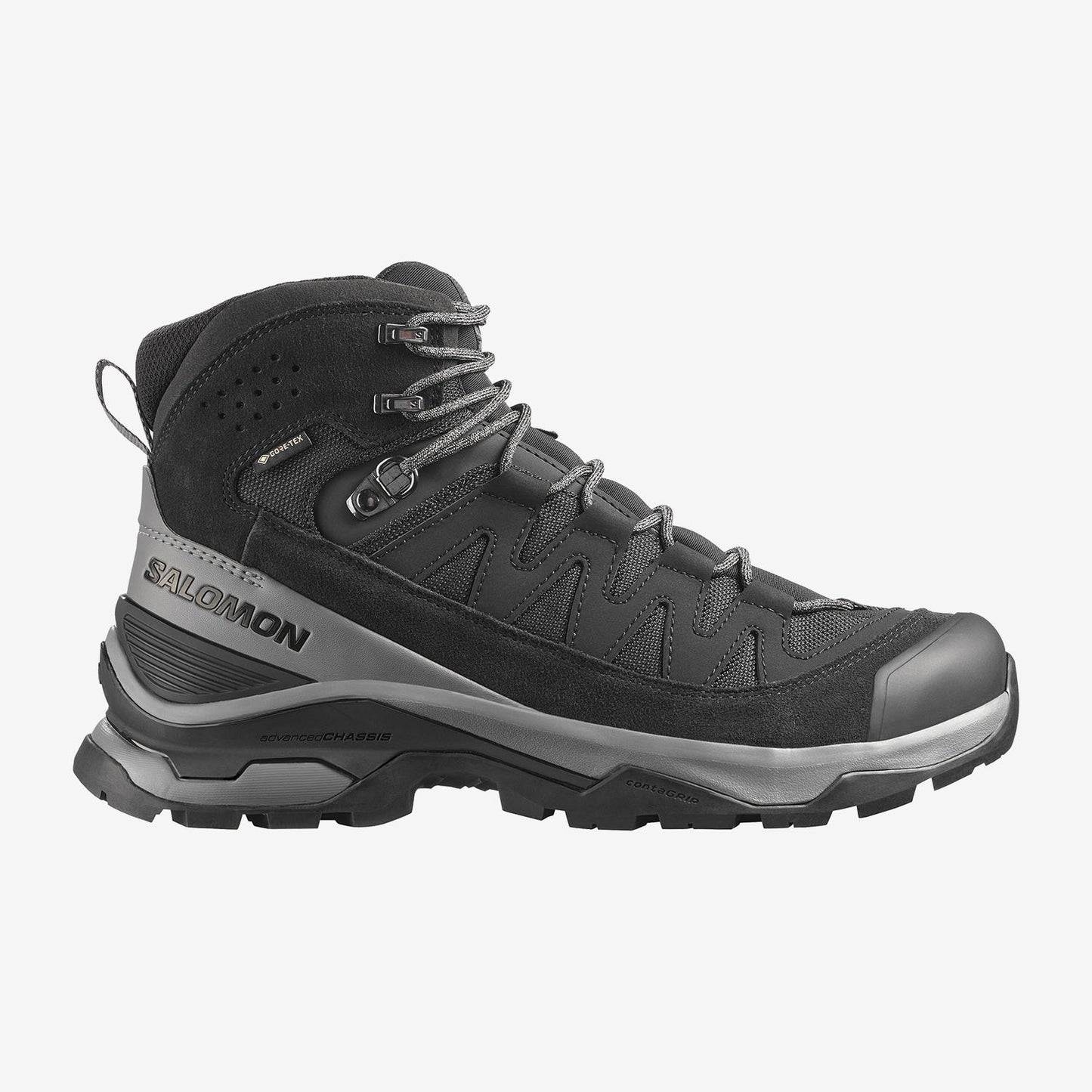 Salomon Ανδρικά Μποτάκια Πεζοπορίας - QUEST ECHO GORE TEX - 492127 BLACK CASTLEROCK