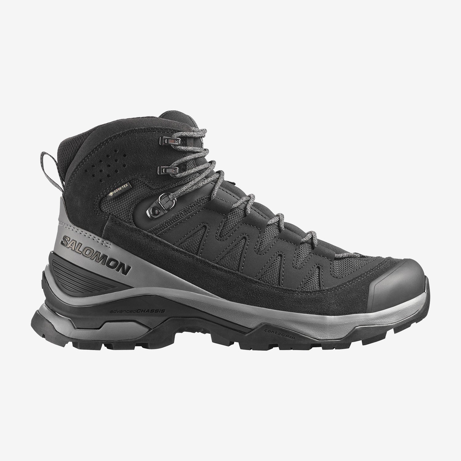 Salomon Ανδρικά Μποτάκια Πεζοπορίας - QUEST ECHO GORE TEX - 492127 BLACK CASTLEROCK