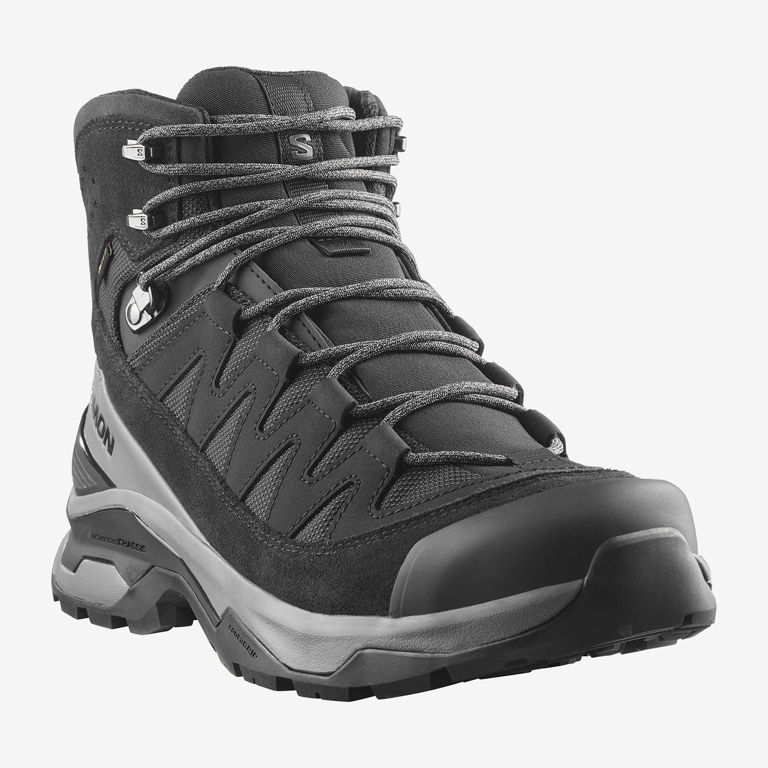 Salomon Ανδρικά Μποτάκια Πεζοπορίας - QUEST ECHO GORE TEX - 492127 BLACK CASTLEROCK
