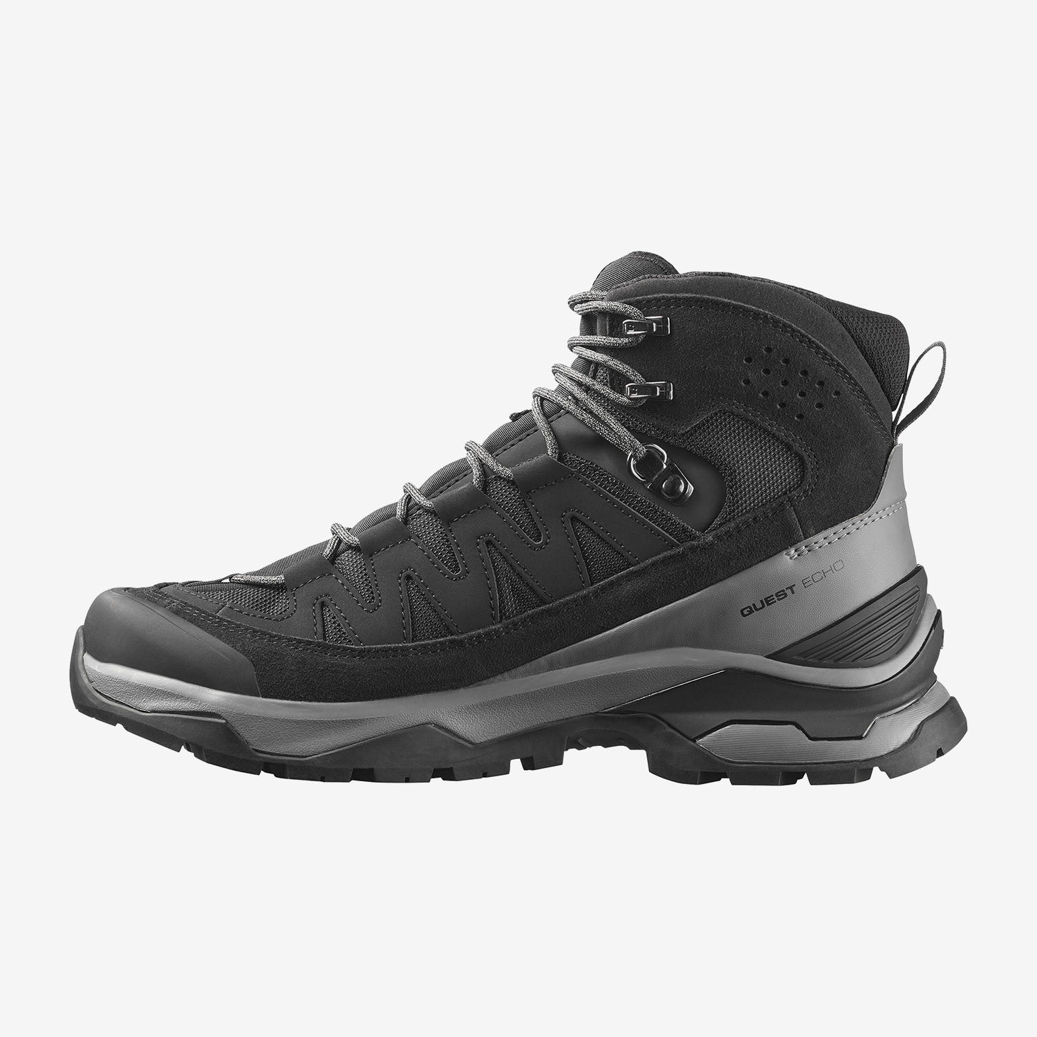 Salomon Ανδρικά Μποτάκια Πεζοπορίας - QUEST ECHO GORE TEX - 492127 BLACK CASTLEROCK