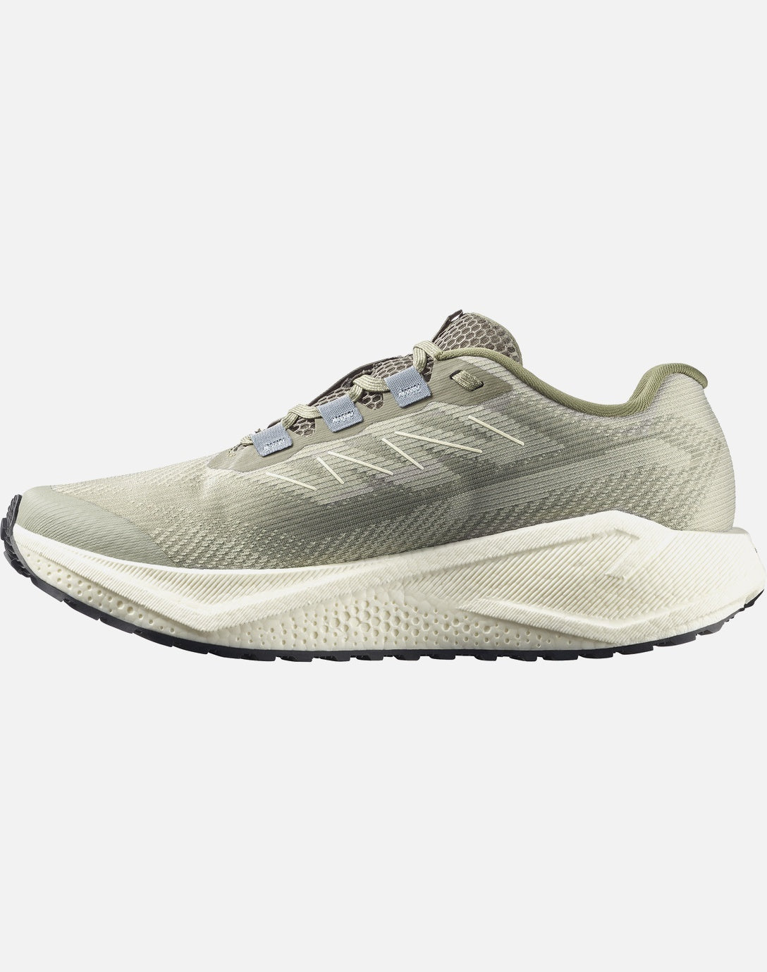 Salomon Ανδρικά παπούτσια για τρέξιμο δρόμου - AERO BLAZE 3 GRVL - 492179 VANILLA ICE DEEP GREEN