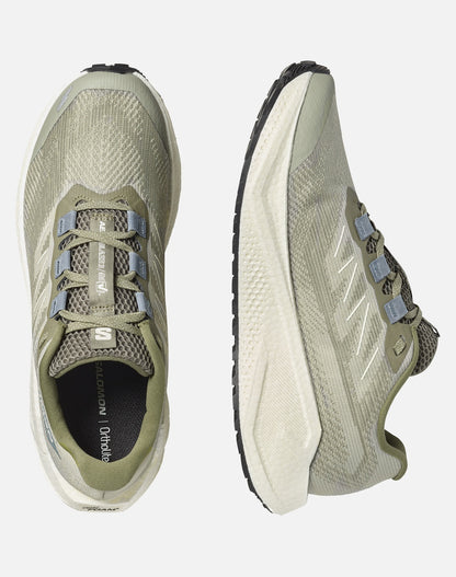 Salomon Ανδρικά παπούτσια για τρέξιμο δρόμου - AERO BLAZE 3 GRVL - 492179 VANILLA ICE DEEP GREEN