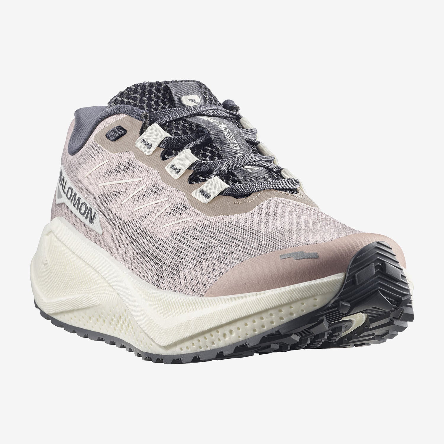 Salomon Γυναικεία Παπούτσια Τρεξίματος Δρόμου - AERO BLAZE 3 GRVL - 492180 SHADOW GRAY VANILLA ICE