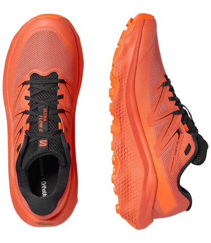 Salomon Ανδρικά Παπούτσια Ορεινού Τρεξίματος - Ultra Flow 2 Trail Running 492215 CHILI DRAGON FIRE
