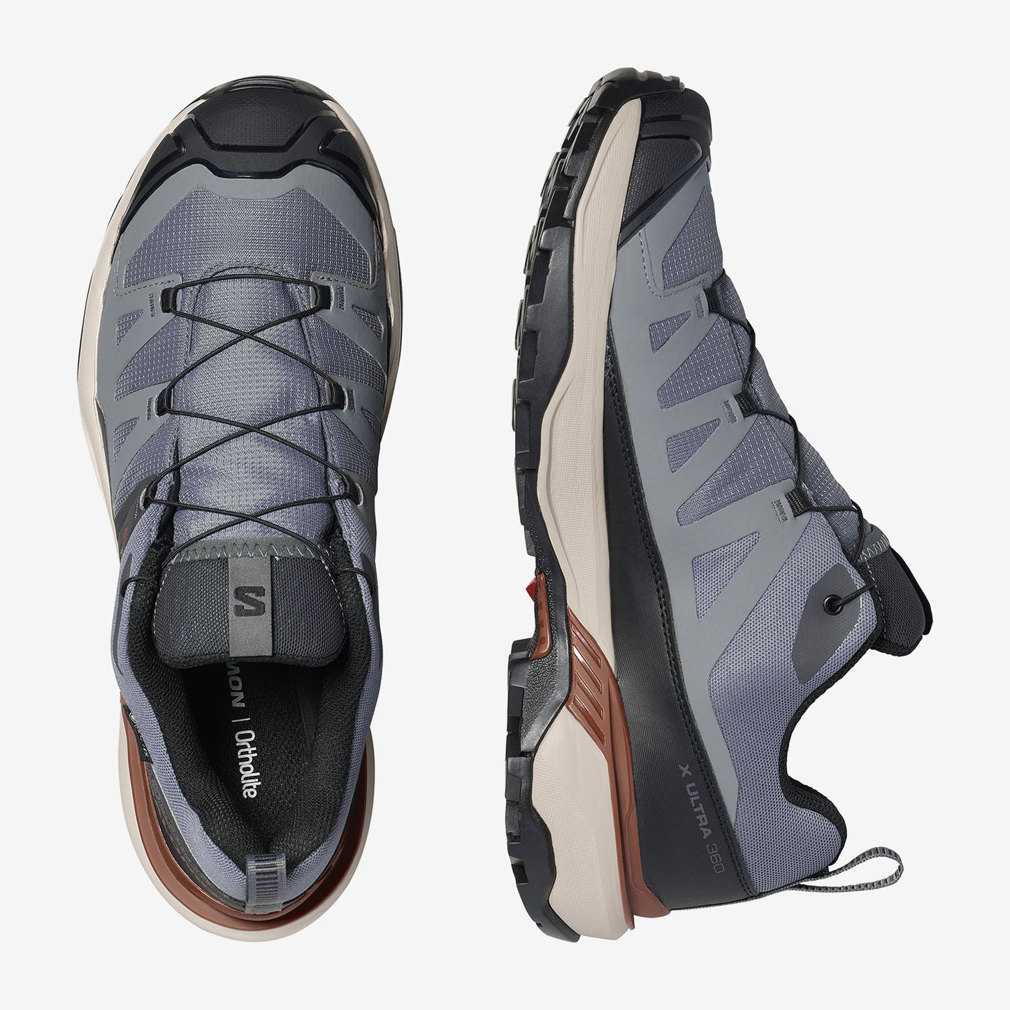 Salomon Ανδρικό Παπούτσι - X ULTRA 360 GORE-TEX - 492266 CASTLEROCK BLACK SILVER