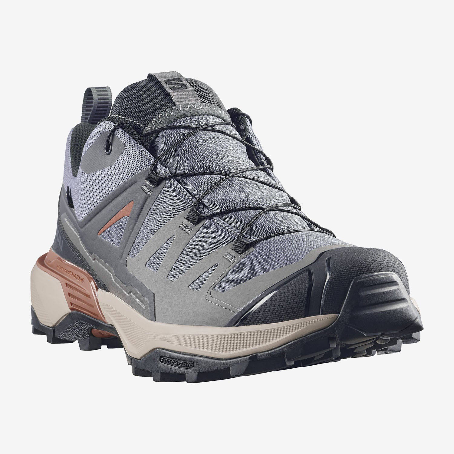 Salomon Ανδρικό Παπούτσι - X ULTRA 360 GORE-TEX - 492266 CASTLEROCK BLACK SILVER