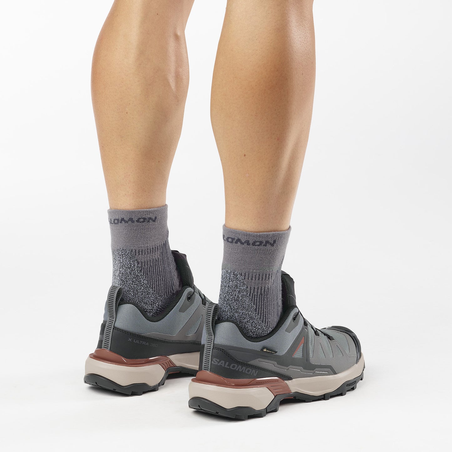 Salomon Ανδρικό Παπούτσι - X ULTRA 360 GORE-TEX - 492266 CASTLEROCK BLACK SILVER