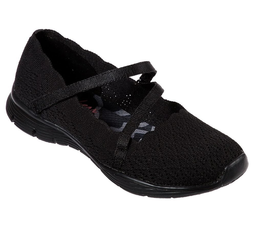 Skechers Παπούτσι Γυναικείο - Seager - Strike Out 49624-BBK Black