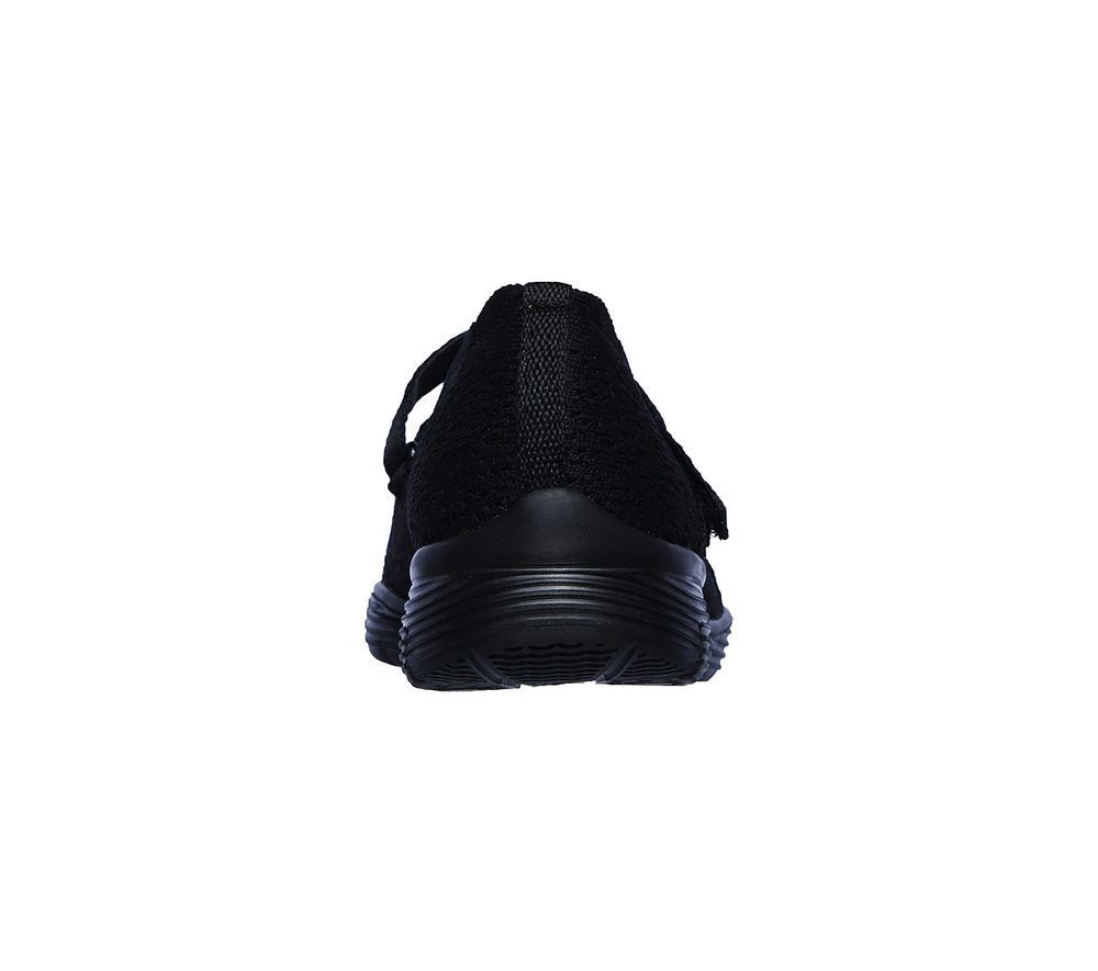 Skechers Παπούτσι Γυναικείο - Seager - Strike Out 49624-BBK Black