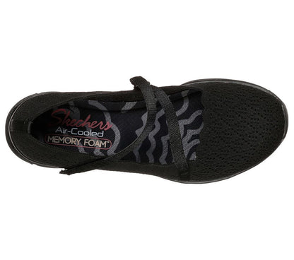 Skechers Παπούτσι Γυναικείο - Seager - Strike Out 49624-BBK Black