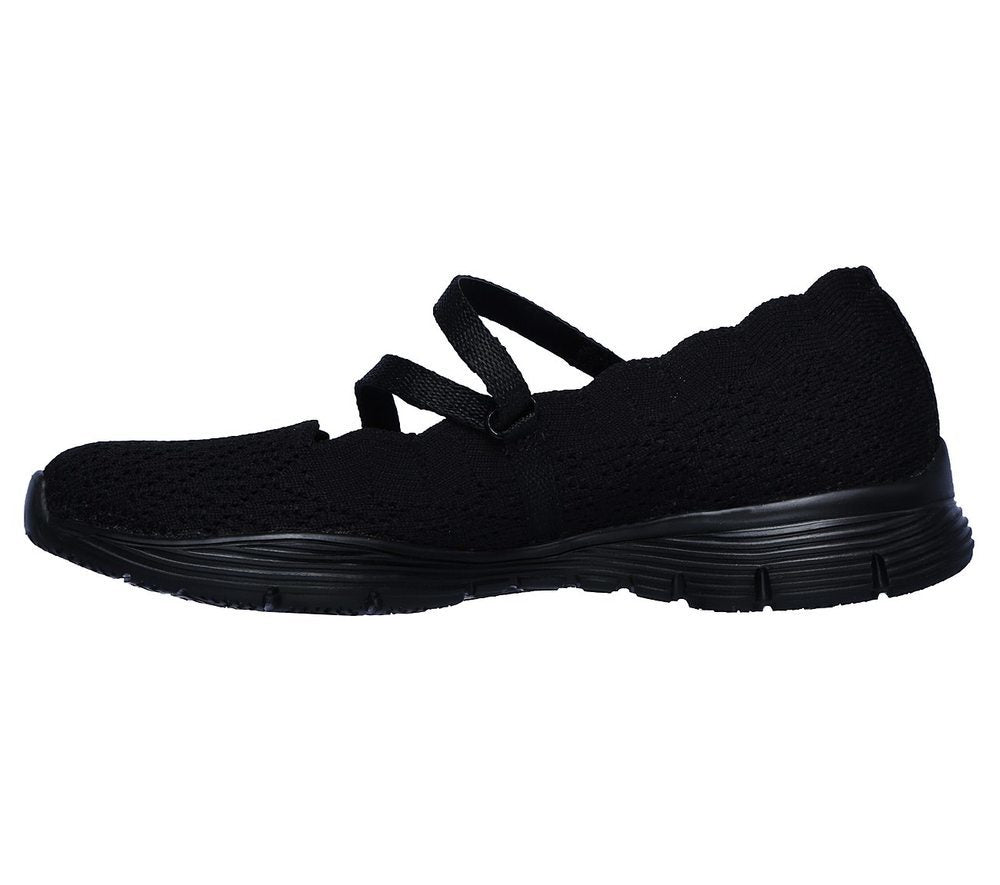 Skechers Παπούτσι Γυναικείο - Seager - Strike Out 49624-BBK Black