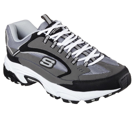 Skechers Παπούτσι Ανδρικό - Stamina - Cutback 51286-CCBK Gray