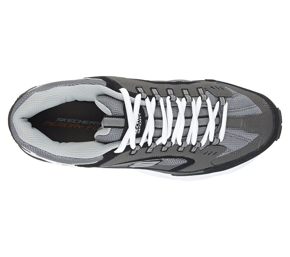 Skechers Παπούτσι Ανδρικό - Stamina - Cutback 51286-CCBK Gray