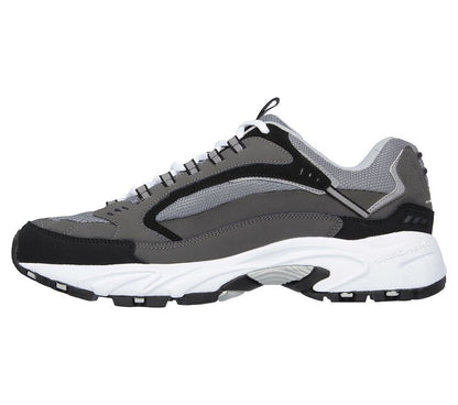 Skechers Παπούτσι Ανδρικό - Stamina - Cutback 51286-CCBK Gray