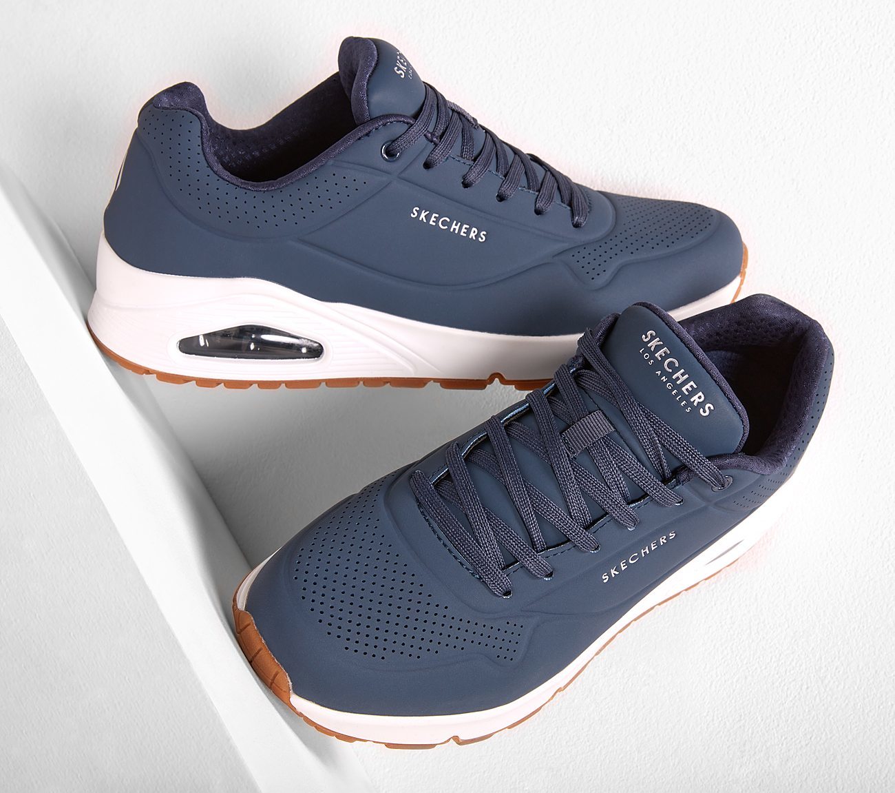 Skechers Παπούτσι Ανδρικό - Uno - Stand On Air 52458 NVY