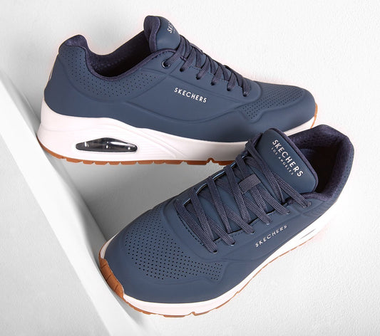 Skechers Παπούτσι Ανδρικό - Uno - Stand On Air 52458 NVY