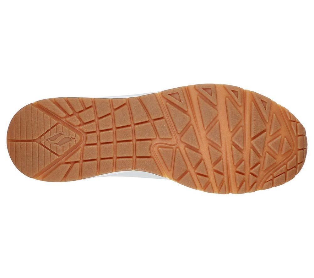Skechers Παπούτσι Ανδρικό - Uno - Stand On Air 52458 WHT