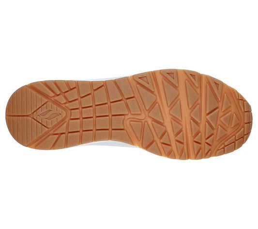 Skechers Παπούτσι Ανδρικό - Uno - Stand On Air 52458 WHT