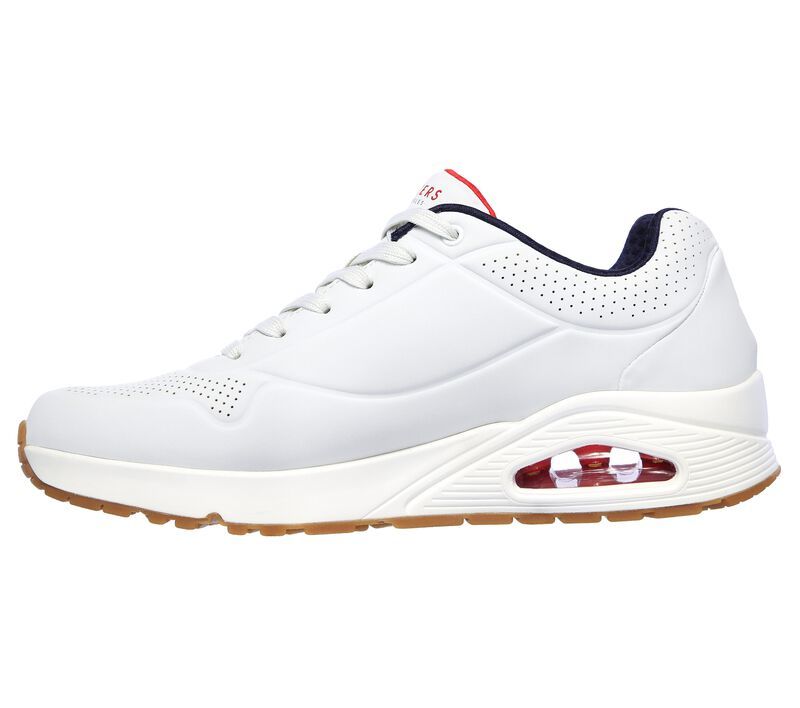 Skechers Παπούτσι Ανδρικό - Uno - Stand On Air 52458 WNVR WHITE