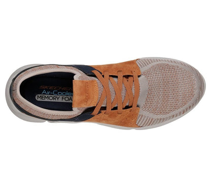 Skechers Παπούτσι Ανδρικό -Drafter - Wellmont 52947-TNV -Natural-Navy