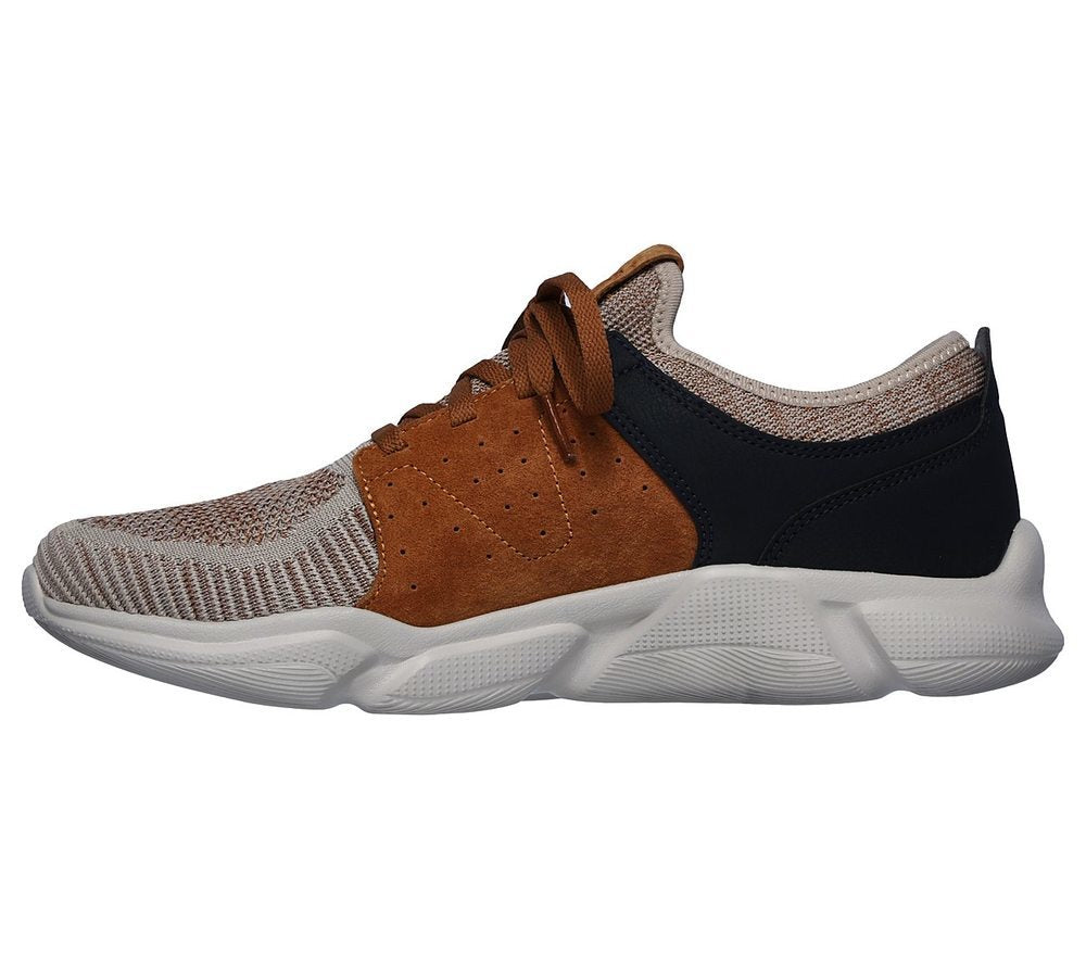 Skechers Παπούτσι Ανδρικό -Drafter - Wellmont 52947-TNV -Natural-Navy
