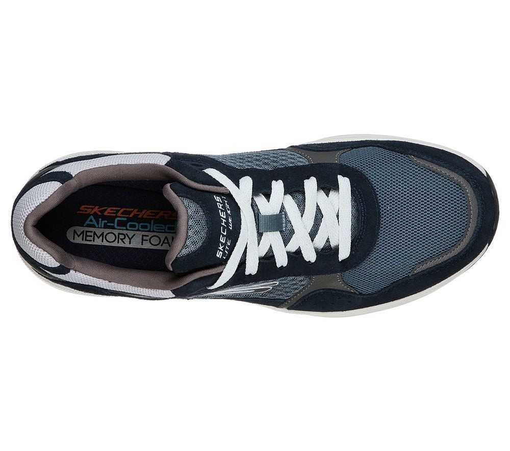 Skechers Παπούτσι Ανδρικό -Meridian - Ostwall 52952-NVBL -Navy-Blue