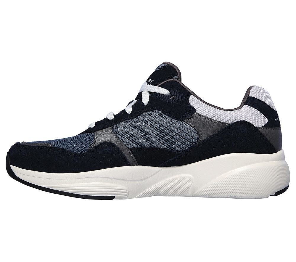 Skechers Παπούτσι Ανδρικό -Meridian - Ostwall 52952-NVBL -Navy-Blue
