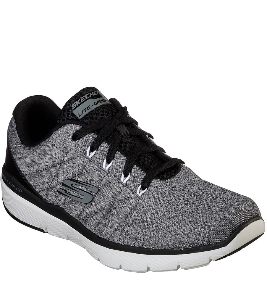 Skechers Παπούτσι Ανδρικό - Flex Advantage 3.0 - Stally 52957-CCBK Gray-Black