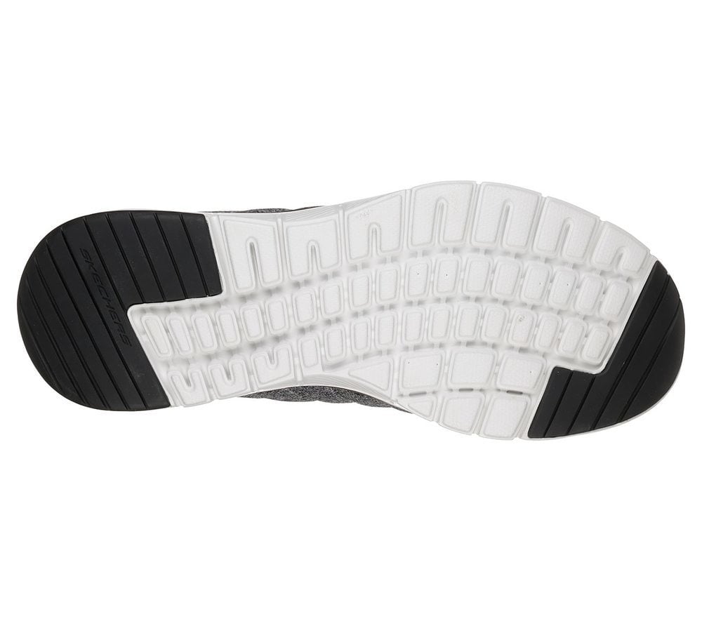 Skechers Παπούτσι Ανδρικό - Flex Advantage 3.0 - Stally 52957-CCBK Gray-Black