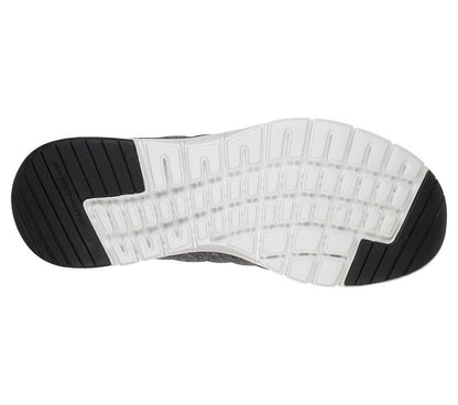 Skechers Παπούτσι Ανδρικό - Flex Advantage 3.0 - Stally 52957-CCBK Gray-Black
