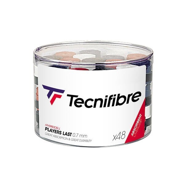 Tecnifibre Χειρολαβή Grips - TF Players Last 48 PVC - Assorted Colors - 52ATPLAS48