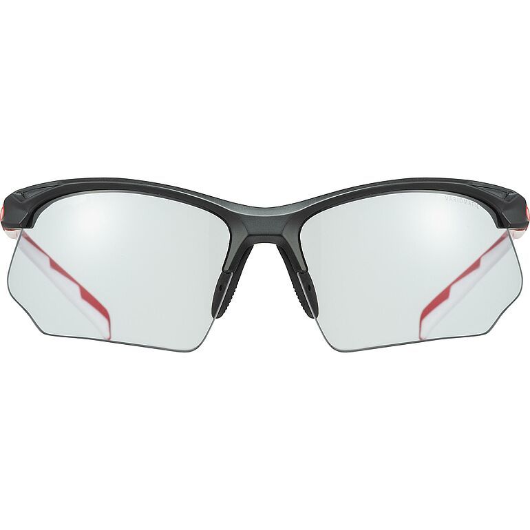 Uvex Γυαλιά Ηλίου - uvex sportstyle 802 Vario - Black/Red - 530872-2301