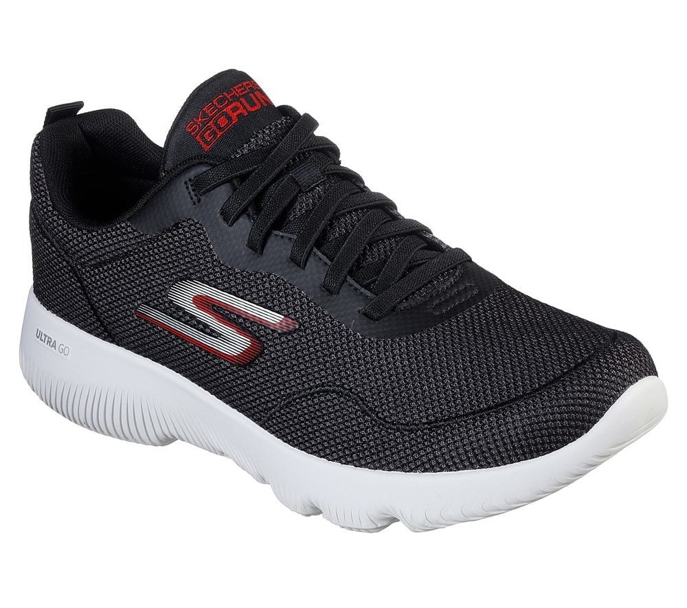 Skechers Παπούτσι Ανδρικό - Go Run Focus 55166-BKRD Black