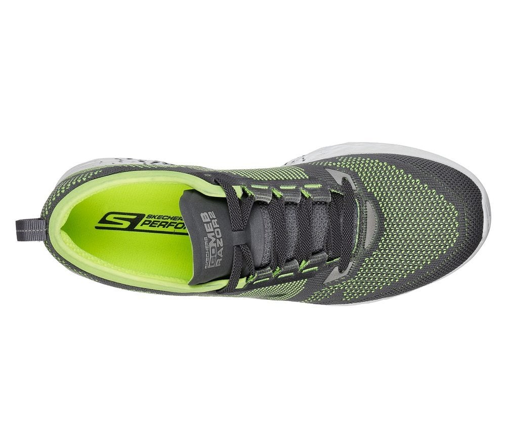 Skechers Παπούτσι Ανδρικό - GO MEB Razor 2 55212-CCLM Gray-Lemon