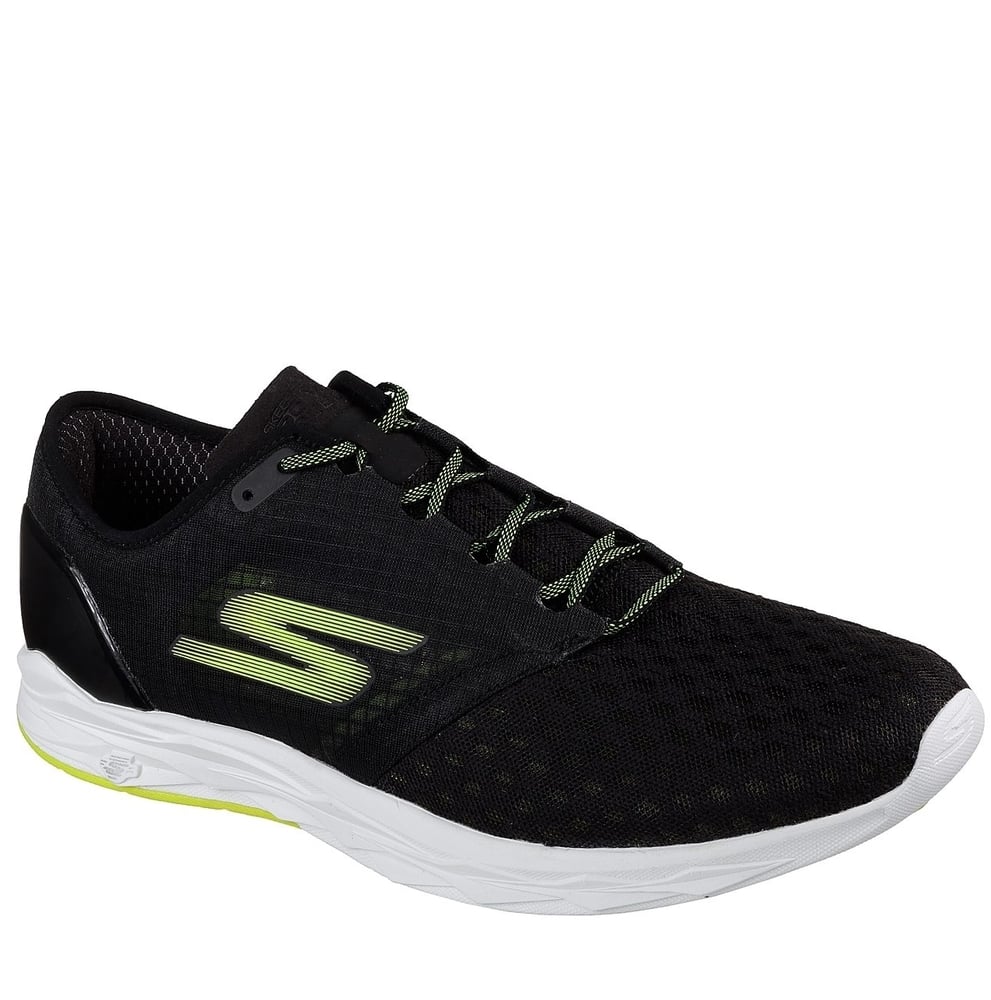 Skechers Παπούτσι Ανδρικό - GO Meb Speed 5 55215-BKLM Black / Green