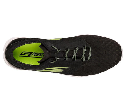 Skechers Παπούτσι Ανδρικό - GO Meb Speed 5 55215-BKLM Black / Green