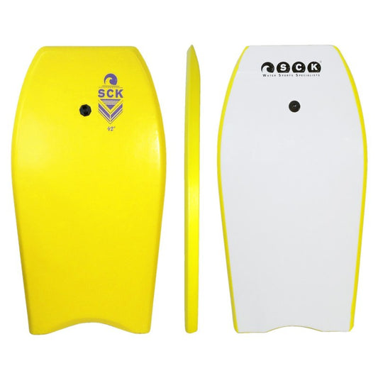 SCK Σανίδα - Bodyboard 42” Με Leash Καρπού - 0109-42542 - Yellow