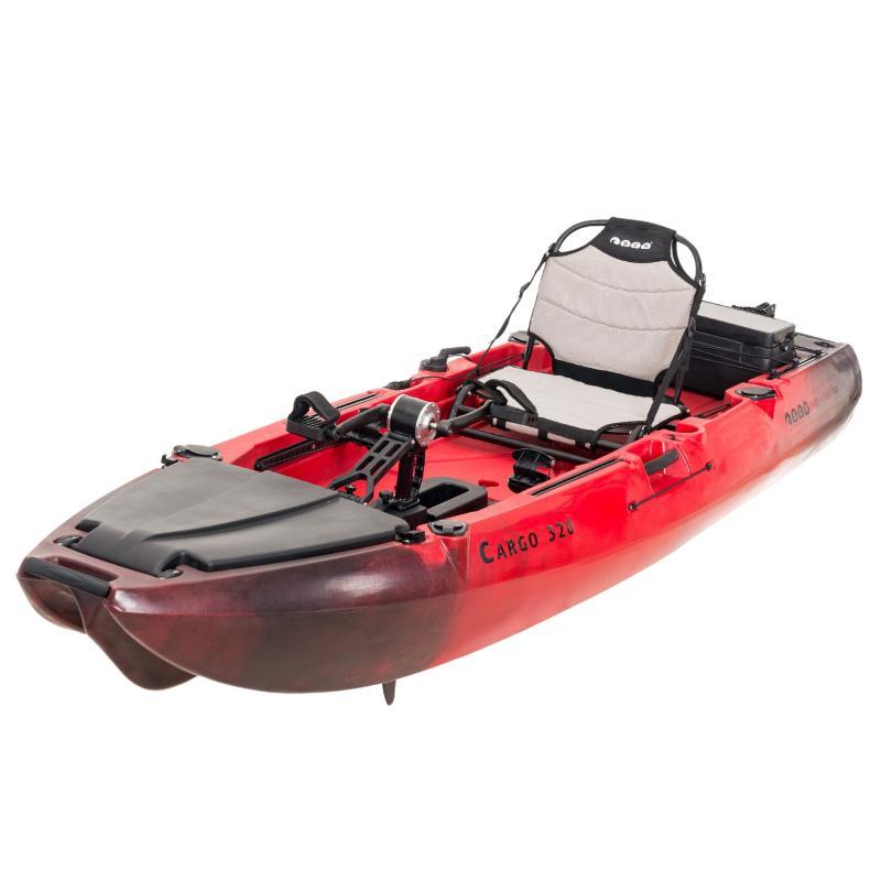 SCK Μονοθέσιο Pedal Kayak Ready Με Τιμονιέρα - Cargo 320 - 0204-32048 - Red