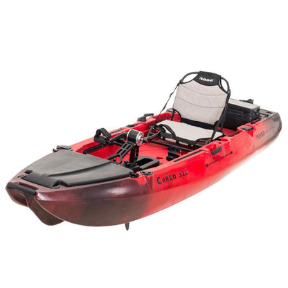 SCK Μονοθέσιο Pedal Kayak Ready Με Τιμονιέρα - Cargo 320 - 0204-32048 - Red