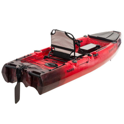 SCK Μονοθέσιο Pedal Kayak Ready Με Τιμονιέρα - Cargo 320 - 0204-32048 - Red