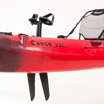 SCK Μονοθέσιο Pedal Kayak Ready Με Τιμονιέρα - Cargo 320 - 0204-32048 - Red