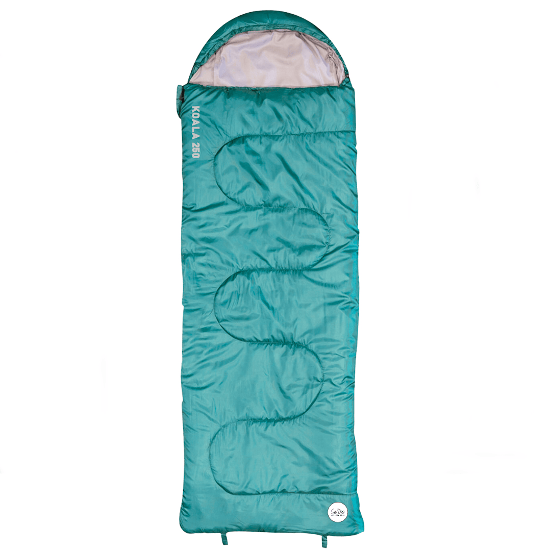 Campo Υπνόσακος Παιδικός - Koala 250 Sleeping Bag 145+25x65cm - 6002020 - Turquoise